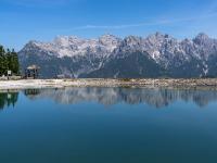 Speichersee mit Loferer Steinberge